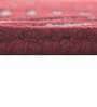 Red Abstract Wool 4 ft x 6 ft Hand Tufted Carpet