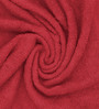 Red and Navy Blue Anatolia Solid 500 GSM Cotton Face Towels (Set Of 6)