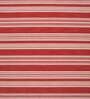 Red Striped Wool 4 ft X 6 ft Hand Woven Dhurrie
