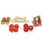 Red Assorted Christmas Hanging Ornaments