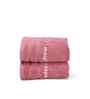 Red Bamboo Cotton Solid 650 GSM Bath Hand & Face Towel Set (6Pc)