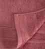 Red Bamboo Cotton Solid 650 GSM Hand Towel (1Pc)