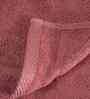 Red Bamboo Cotton Solid 650 GSM Hand Towel Set (2Pc)