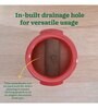 Red Ceramic Planter