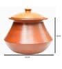 Red Clay 4 Litre Handi With Lid