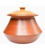 Red Clay 4 Litre Handi With Lid