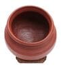 Red Clay Handi with Lid 3 Litre