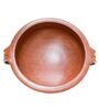 Red Clay Kadai with Lid 3 Litre