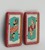 Red Color Handpainted Engineered Wood King & Queen Jharokha Frame