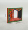 Red Color Handpainted Mango Wood Jharokha Window