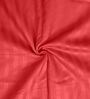 Red 210TC Cotton stripe 1 Super King Bedsheet with 2 Pillow Covers