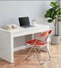 Red Colour Acrylic Finish Folding Ether Chair