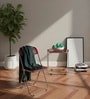 Red Colour AetherGlace Folding Chair With Table