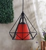 Trieste Red Metal Hanging Light