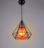 Trieste Red Metal Hanging Light