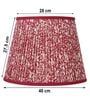 Imperial Affair 30cm Empire Cotton  Lampshade (Red)