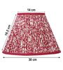 Imperial Affair 40cm Straight Empire Cotton  Lampshade (Red)
