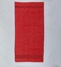 Red Solid 400 GSM Cotton Bath Towel