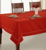 Harvey (106x59) Red Cotton Table Cloth