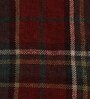 Red Cotton Abstract 68x56 Inches Sofa Throw