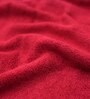 Red Bamboo Terry Solid 550 GSM 4 Pcs Face Towel