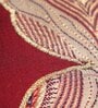 Red Cotton Blend Traditional 16x16 inches Cushion Covers (1pc)