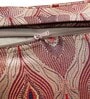 Red Cotton Blend Traditional 16x16 inches Cushion Covers (1pc)