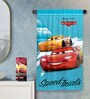 Red Cotton Disney Pixar 400 GSM Bath Towel (1Pc)