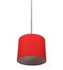 Ahens Red Cotton Hanging Light