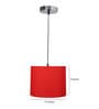 Ahens Red Cotton Hanging Light