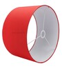 Sanna Red Cotton Fabric Solid Lampshade