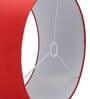 Prato Red Cotton Fabric Solid Lampshade