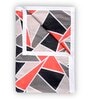 Red Cotton Geometric 120 GSM Reversible Single Bed Dohar