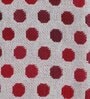 Red Cotton Geometric 80x60 Inches Sofa Throw