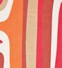 Red Cotton Geometrical 5.7 x 4 Feet Dhurries