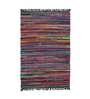 Red Cotton Hand Woven 3 x 6 feet Dhurrie