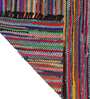 Red Cotton Hand Woven 3 x 6 feet Dhurrie