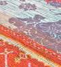 Red Cotton Hand Woven 6 X 8 Feet Dhurrie