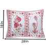 Red Cotton Premium Quality 210 TC (18*28 Inches) Pillow Covers Set