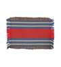 Geometric  Red Cotton 19 X 13 Inches Placemats (Set of 6)