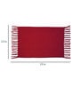 Scott (19x13) Red Cotton (Set of 6) Placemat