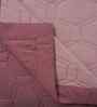 Red Cotton Solid 100 GSM Double Bed Quilt