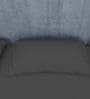 Grey Cotton Solid Finest 300TC Plain Super King Bedsheet with 2 Pillow Covers