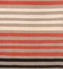 Red Cotton 2.5 ft x 4 ft Hand Woven Dhurrie