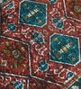 Red Cotton Tradiional 2 x 3 Feet Dhurrie
