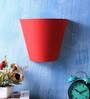 Red Cotton Wall Light