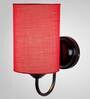 Red Cotton Wall Light