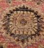 Red Distressed Wool 6 ft x 9 ft Hand Knotted Carpet