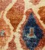 Red Distressed Wool 6 ft x 9 ft Hand Knotted Carpet