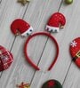 Red Fabric Christmas Decorations